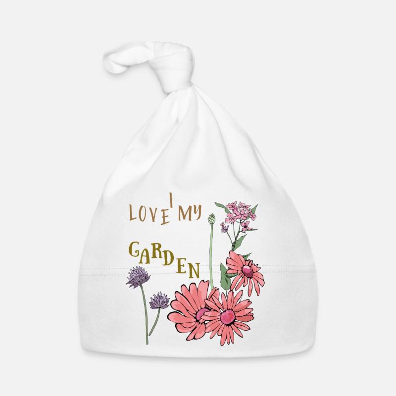 J’adore mon jardin Bonnet bio Bébé