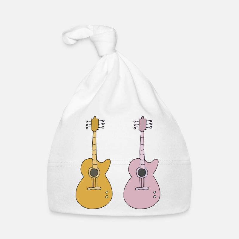 Two guitars Organic Baby Cap