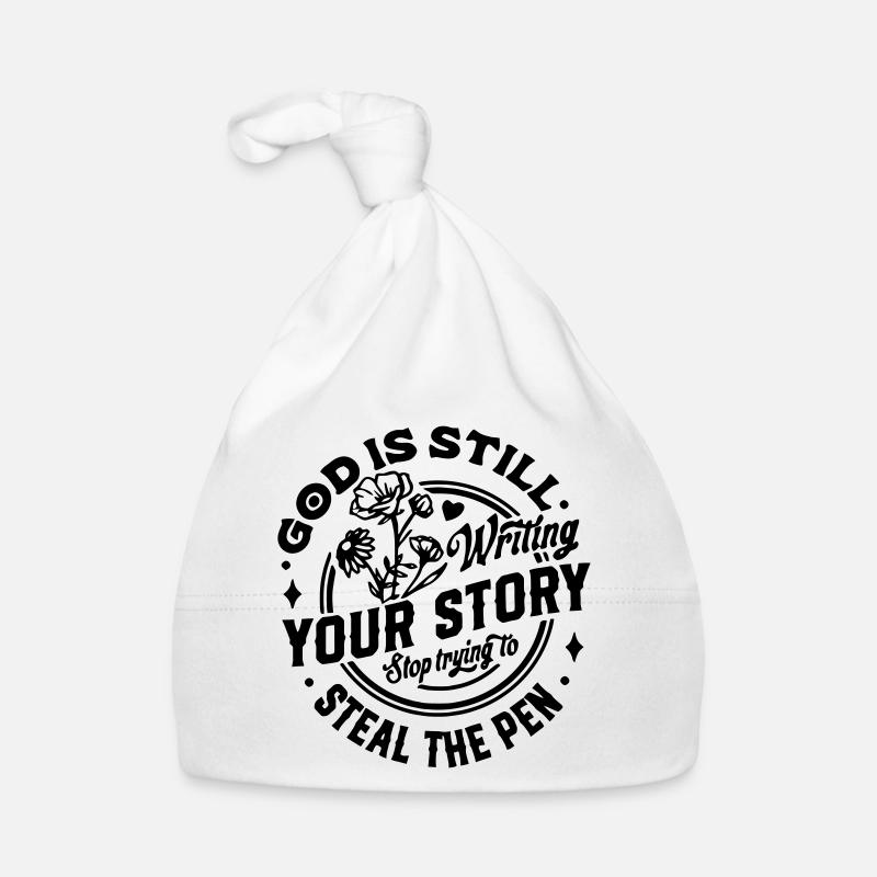 Abstraktes buntes geometrisches Muster Baby Bio-Mütze