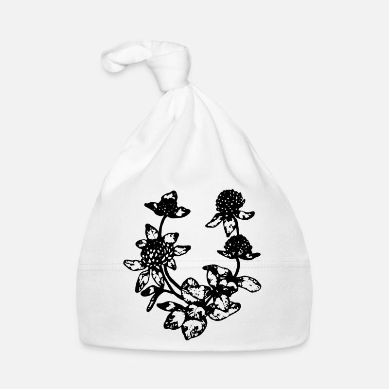 RED CLOVER Organic Baby Cap