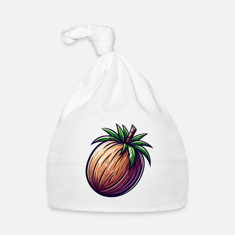Tropical Walnuts Organic Baby Cap