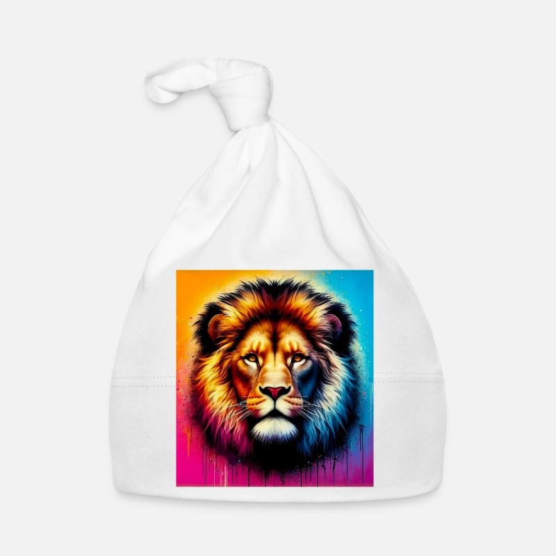 lion Organic Baby Cap