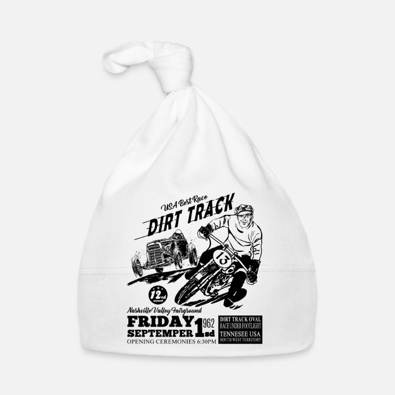 Tennesee Dirt Track Noir Bonnet bio Bébé