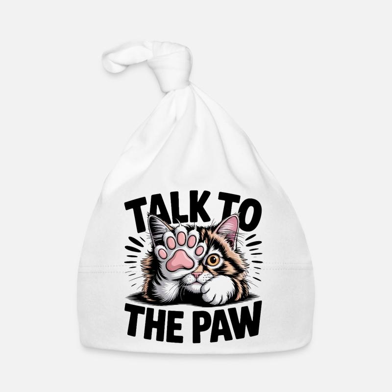 Parler au chat patte Bonnet bio Bébé
