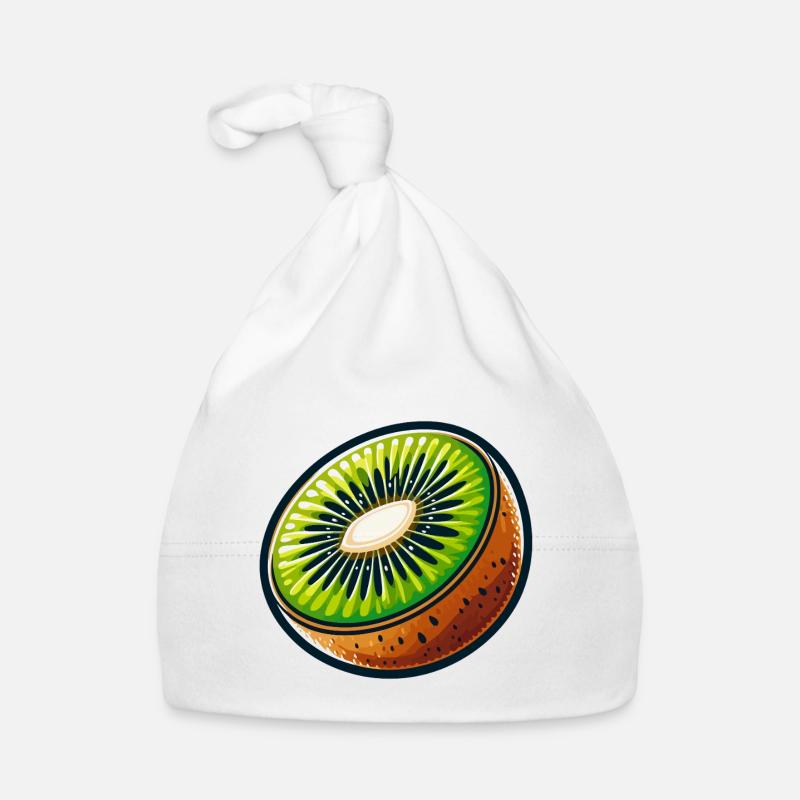 Tranche de Kiwi éclatant Bonnet bio Bébé