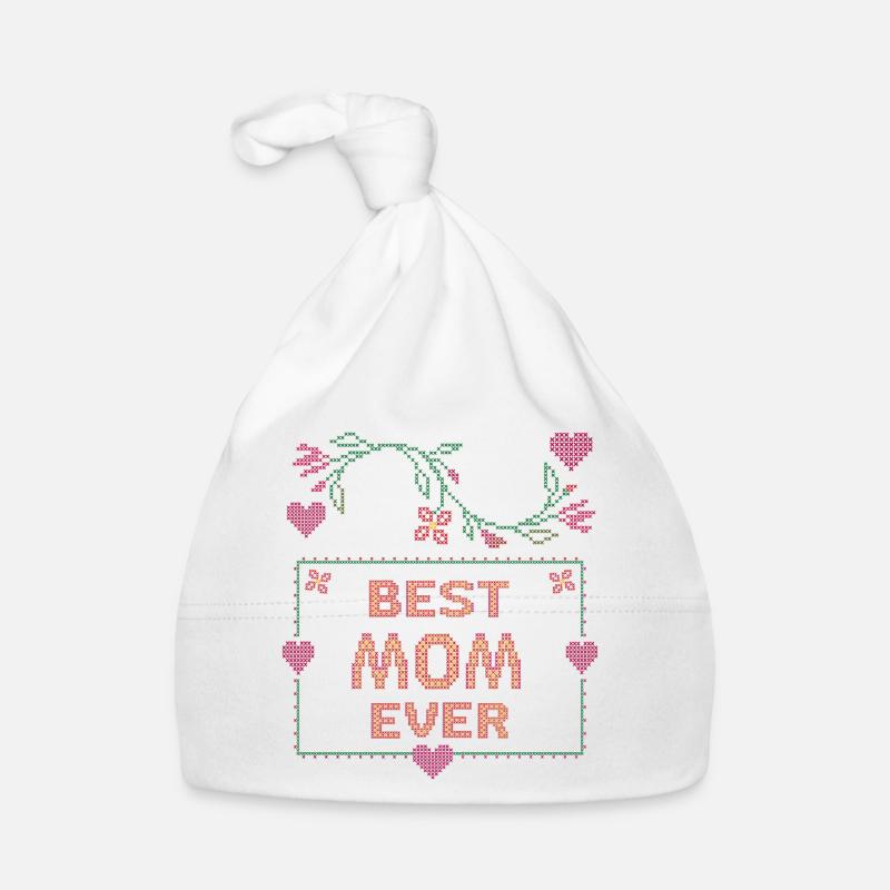 Meilleure maman Bonnet bio Bébé