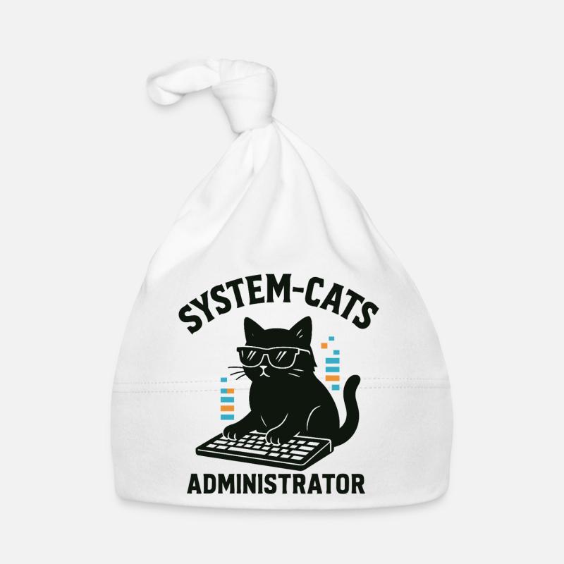 Administrateur System Cats Bonnet bio Bébé