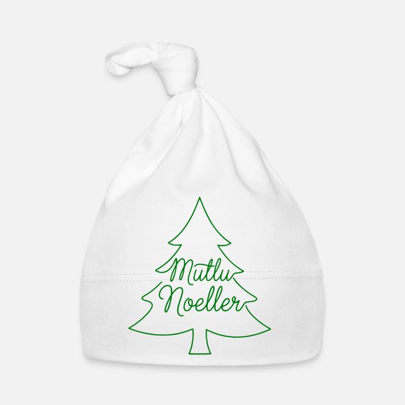 Conception du sapin de Noël de Mutlu Noeller Bonnet bio Bébé