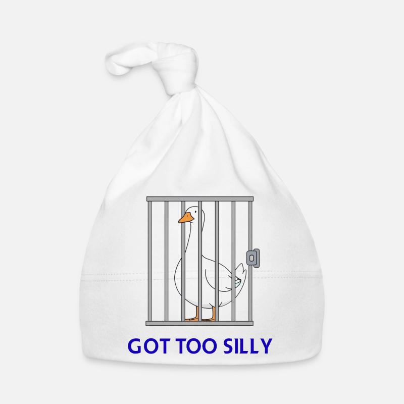 Goose – Wurde zu albern Baby Bio-Mütze