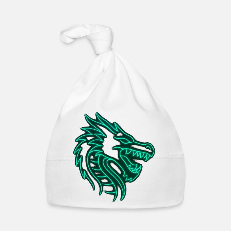 Conception du Neon Dragon Bonnet bio Bébé
