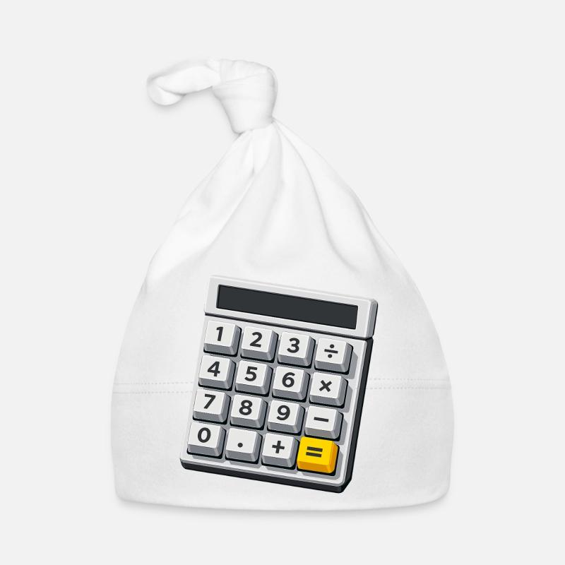 Calculatrice de costumes de carnaval Professeur de maths Bonnet bio Bébé