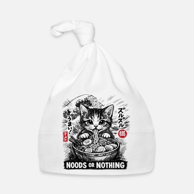 Katzen ramen : Nouilles ou rien Bonnet bio Bébé