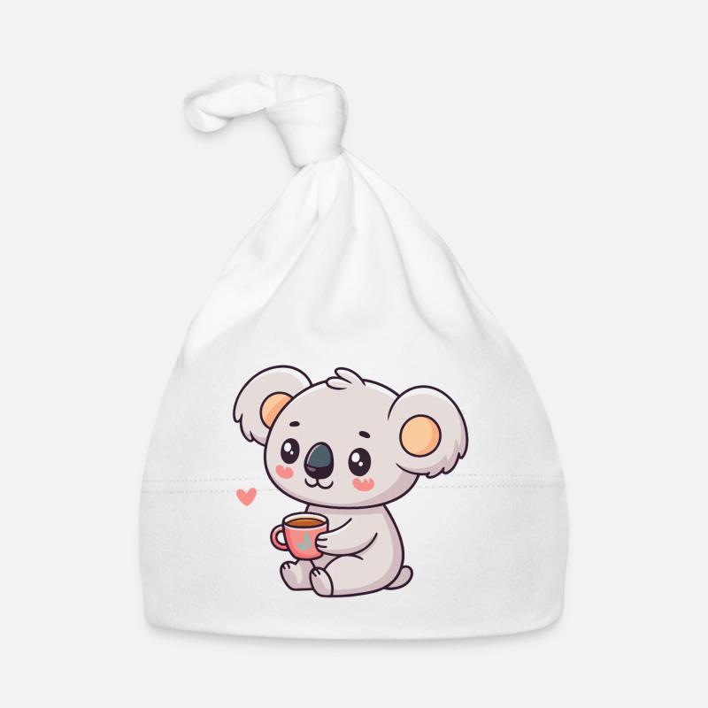 Koala-Süßtee Baby Bio-Mütze