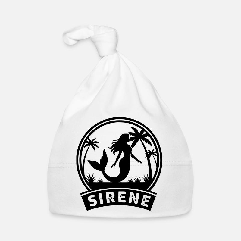 Mermaid Organic Baby Cap