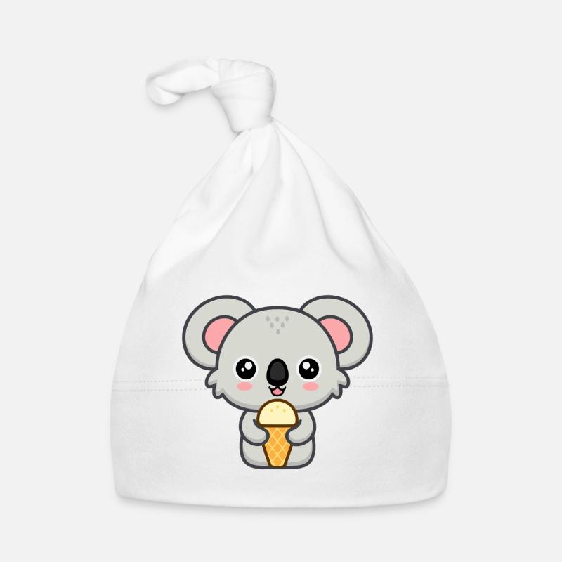 Gourmet-Koala-Eis Baby Bio-Mütze