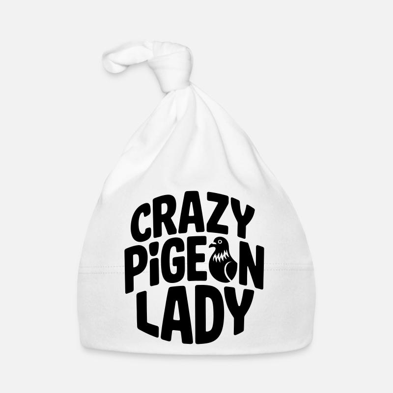 Pigeon Lover: Crazy Pigeon Lady Organic Baby Cap