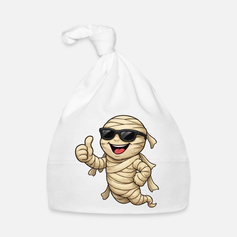 Maman cool avec des lunettes de soleil Bonnet bio Bébé