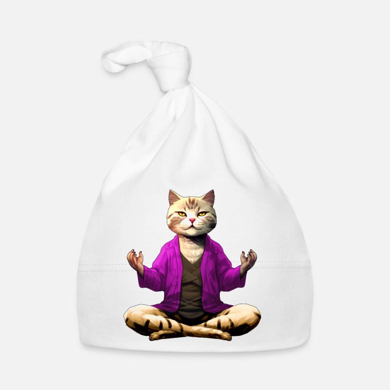 Chat Yogi Bonnet bio Bébé