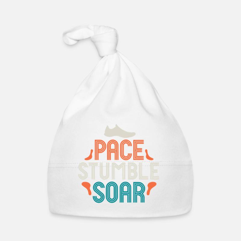 Pace Stumble Soar — Motivation Colorée Bonnet bio Bébé