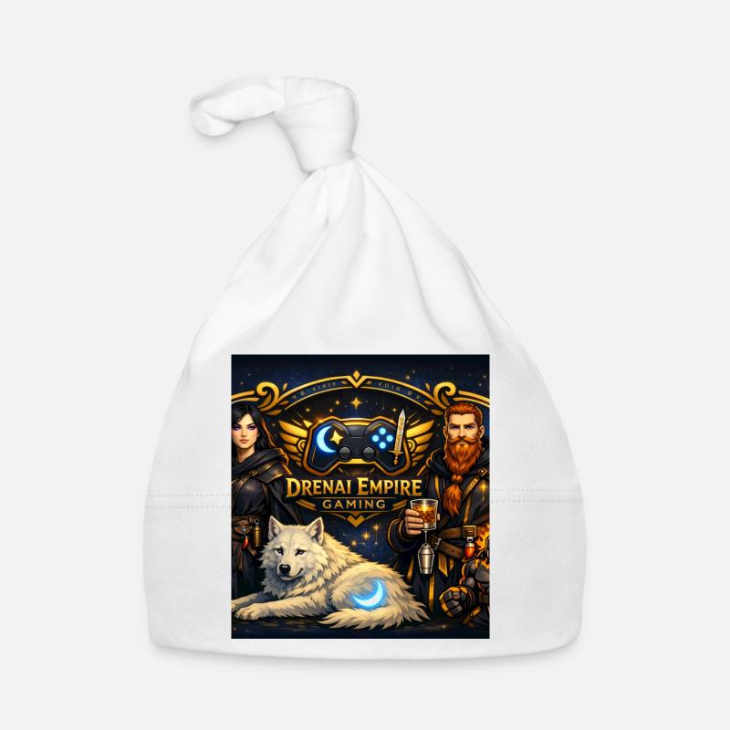 Gaming Banner Tee Organic Baby Cap