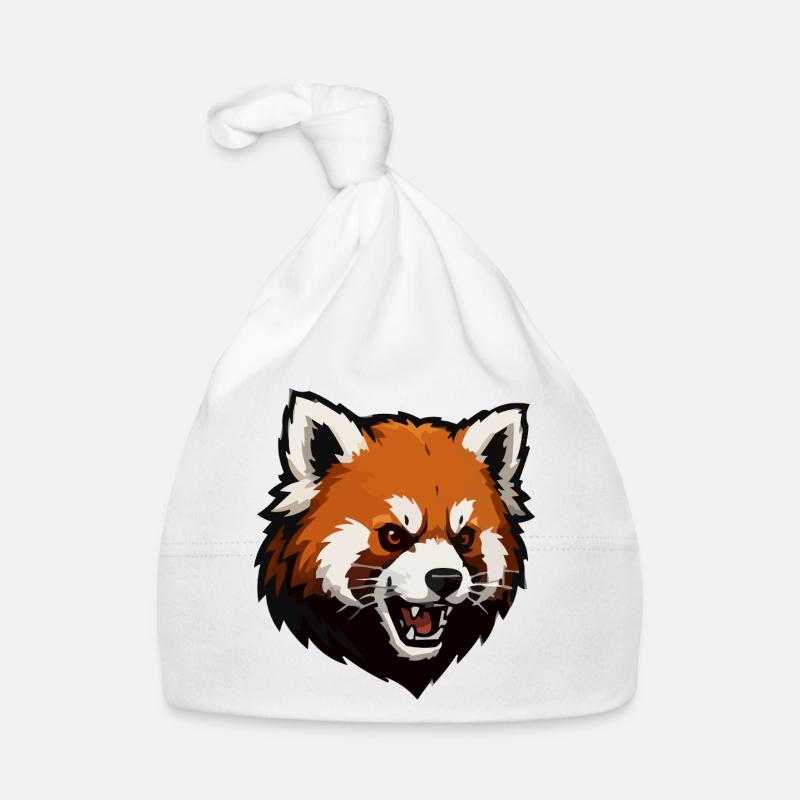 Aggressive Fox Organic Baby Cap