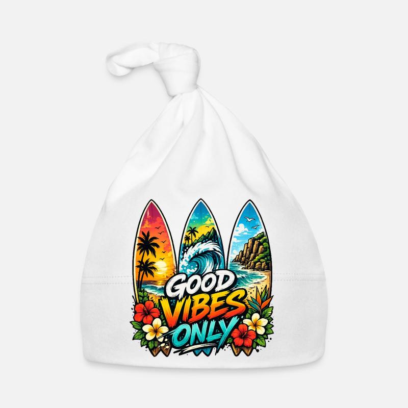 Surf Sun Repead, Aloha Vibes Baby Bio-Mütze