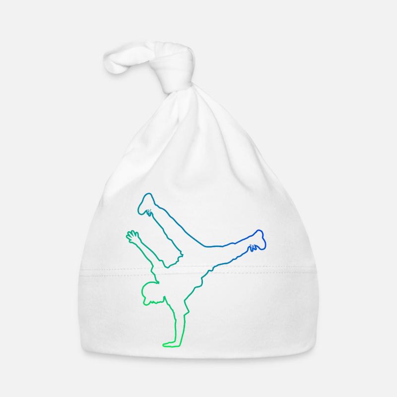 Gift idea for a breakdancer with street dance Organic Baby Cap