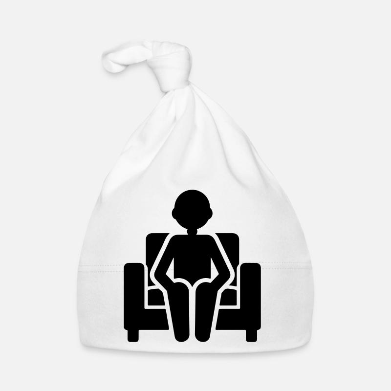 Couch Sitting Lazy Organic Baby Cap