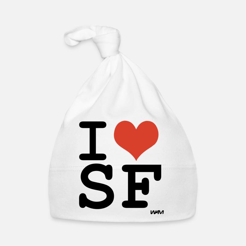 i love SF Organic Baby Cap