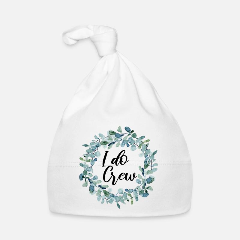 I do Crew - Junggesellinnenabschied Baby Bio-Mütze