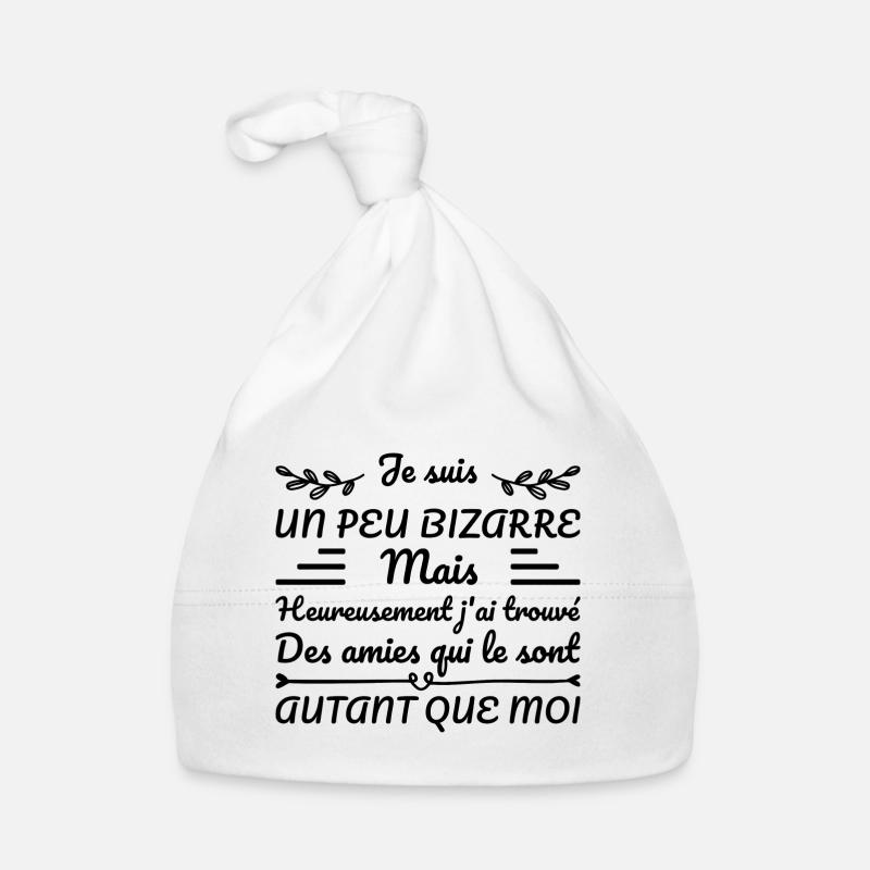 Ich bin ein bisschen komisch Baby Bio-Mütze