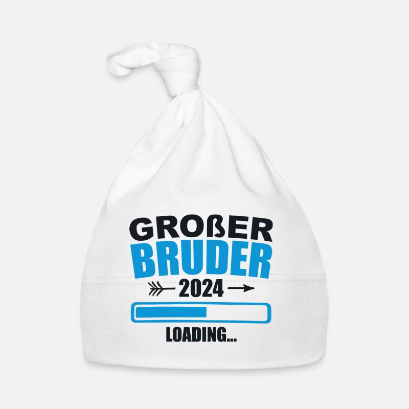 Ich werde Großer Bruder 2024 Bonnet bio Bébé