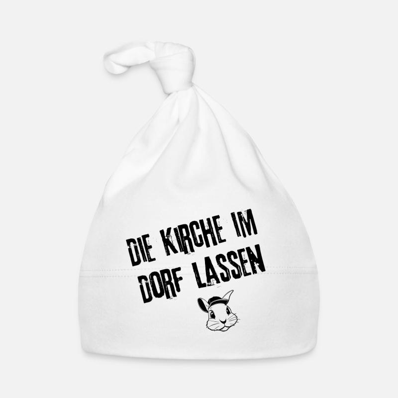 Dorfkirchen Stilrichtung | Redewendung Baby Bio-Mütze