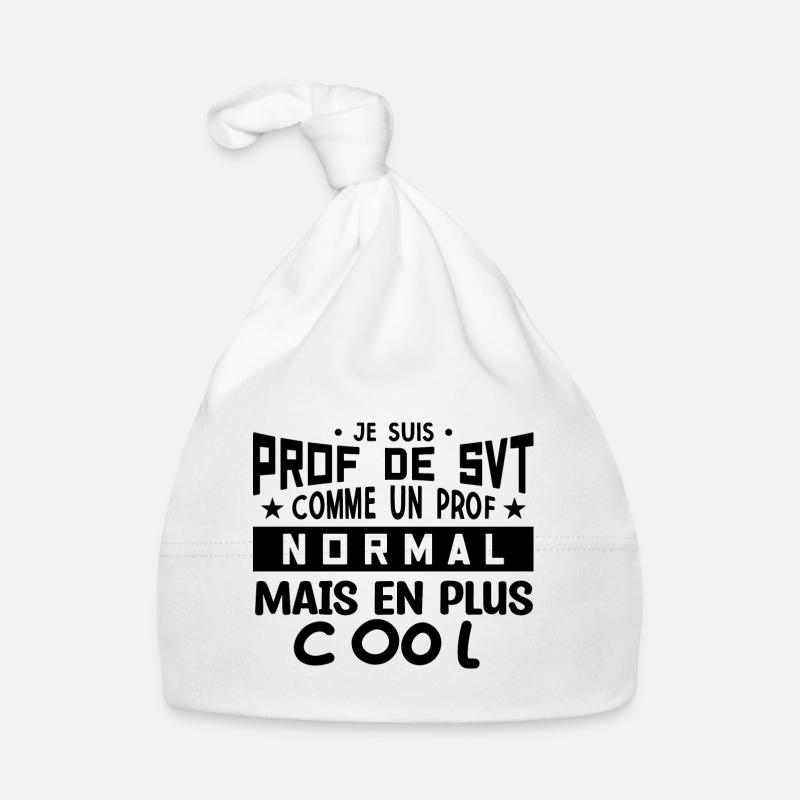 Prof de SVT super cool Bonnet bio Bébé