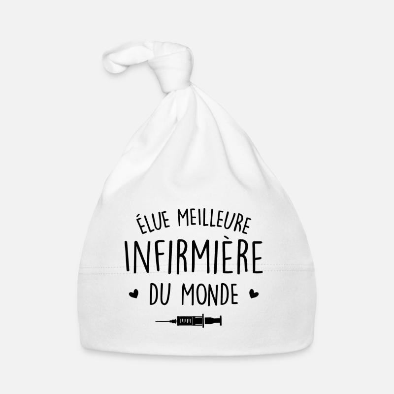 élue meilleure infirmière du monde Bonnet bio Bébé
