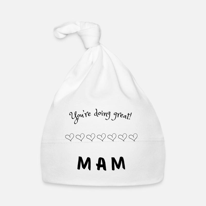 Loving message for mom Organic Baby Cap