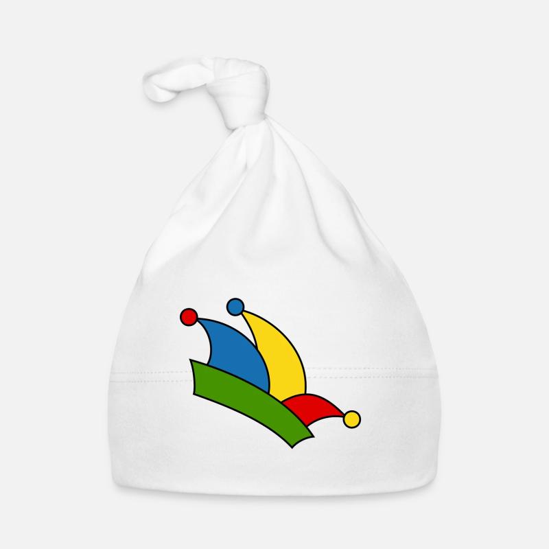 Narrenkappe bunt Baby Bio-Mütze