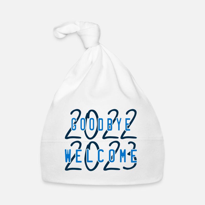 Willkommen 2023 Baby Bio-Mütze