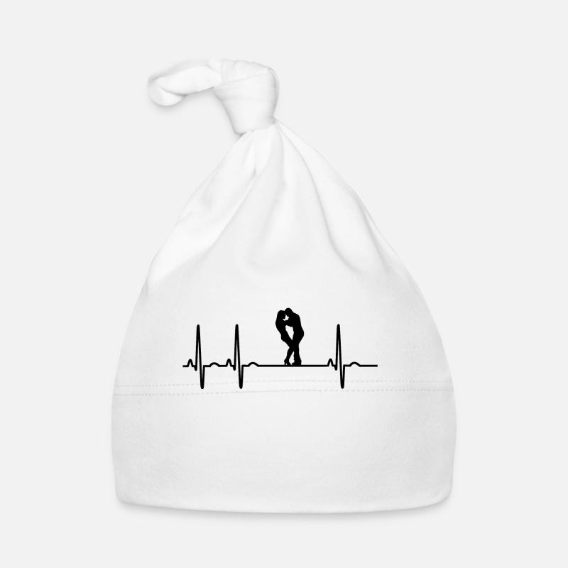 Bachata Sensual Kizomba Zouk Heartbeat Geschenk Baby Bio-Mütze