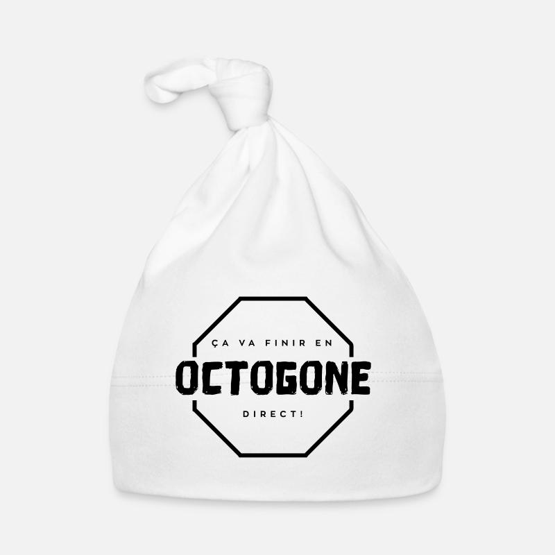 Ça va finir en octogone direct ! Bonnet bio Bébé