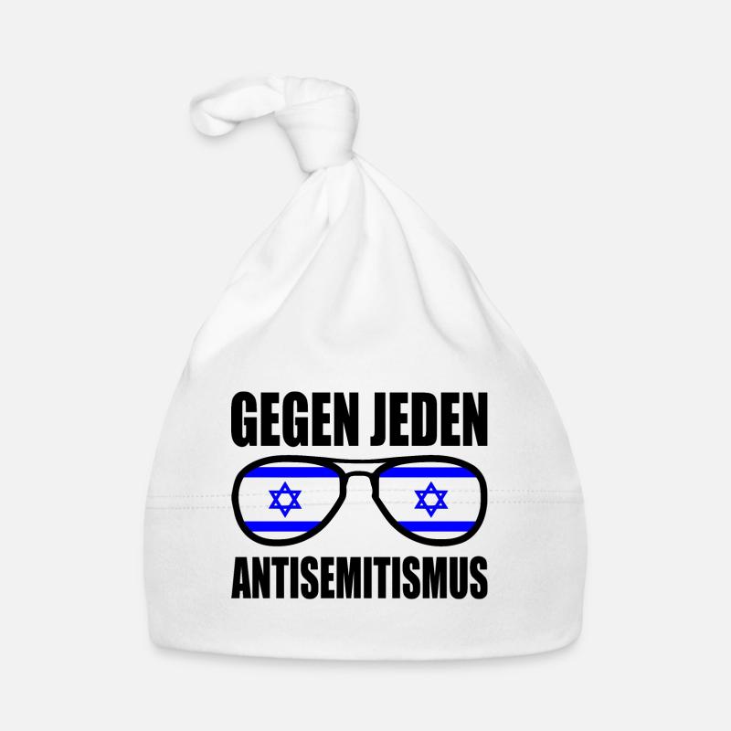 Gegen jeden antisemitismus Baby Bio-Mütze