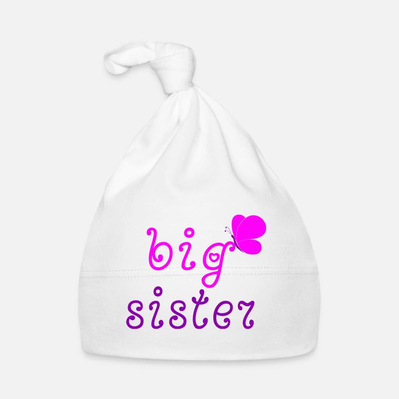 Große Schwester Baby Bio-Mütze