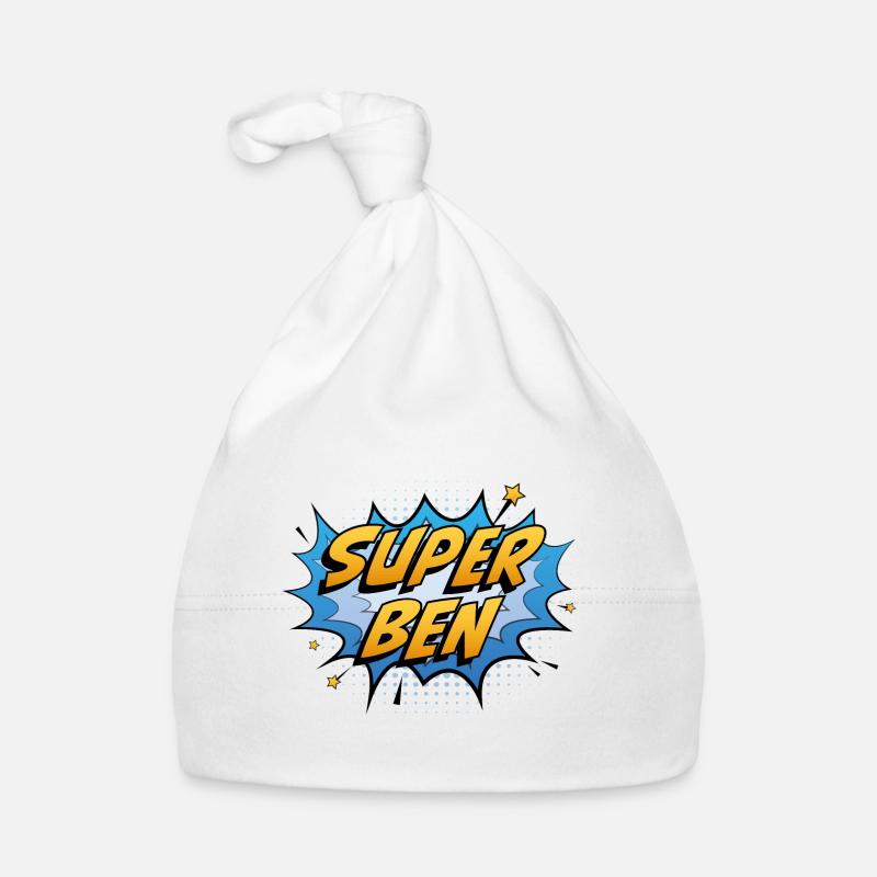 Super Ben Organic Baby Cap