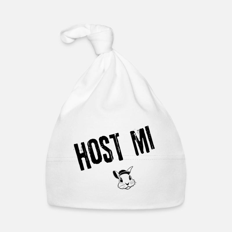 HostMi_Aufgeschlossen | Redewendung Baby Bio-Mütze