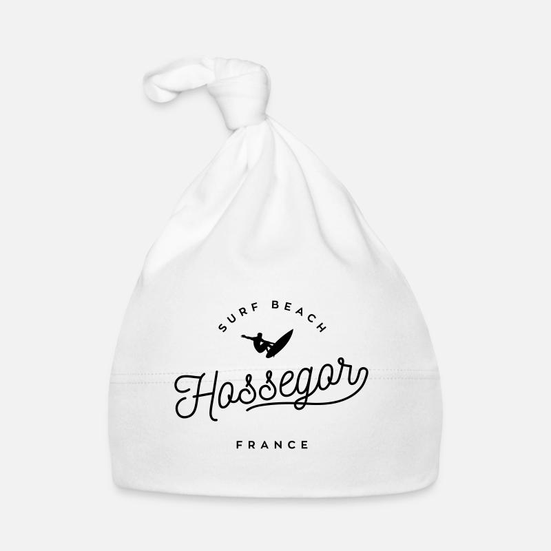 Hossegor Surf Beach - Frankreich Baby Bio-Mütze