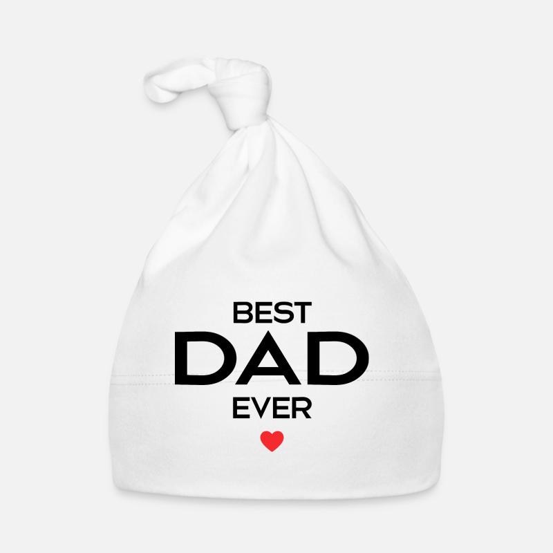 Best Dad Ever Organic Baby Cap