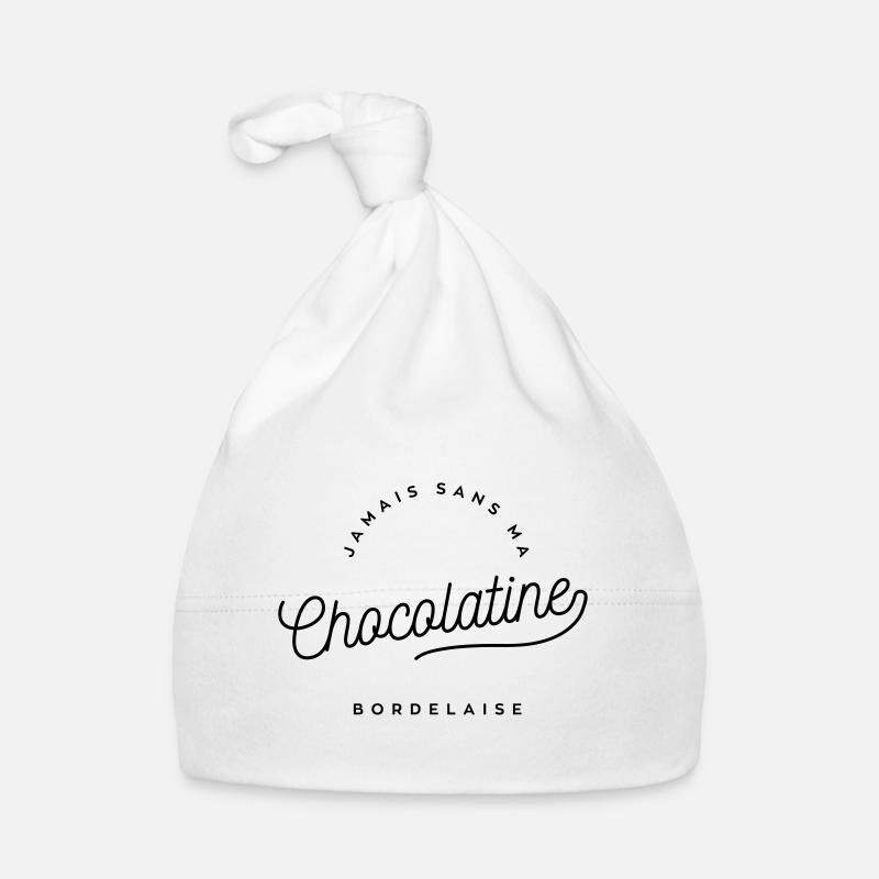 Never without my Bordeaux chocolate! Organic Baby Cap