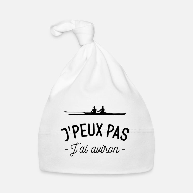 J'peux pas j'ai aviron Bonnet bio Bébé
