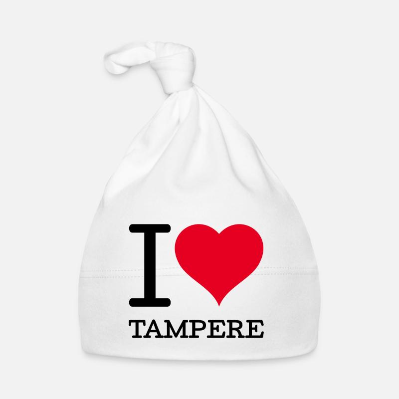 Ich liebe Tampere Baby Bio-Mütze