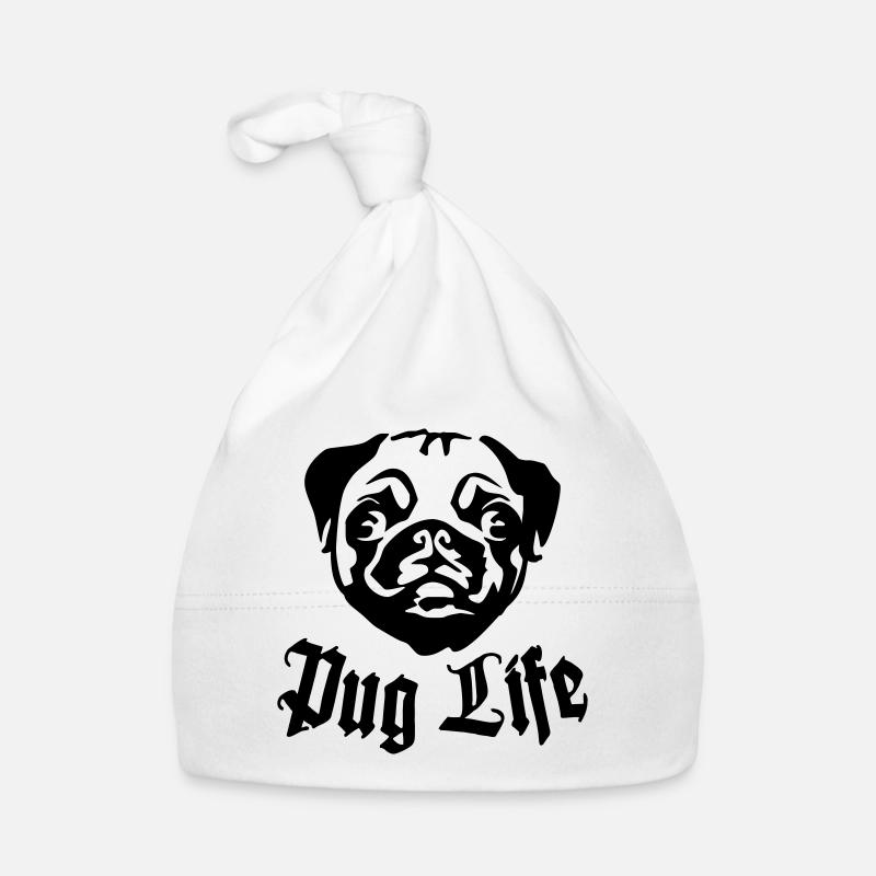 Pug Life Bonnet bio Bébé